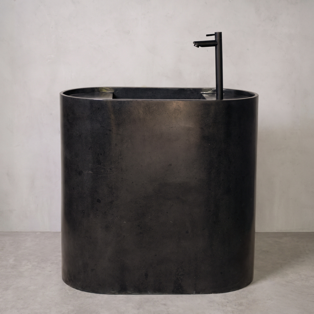 Cove pedestal basin