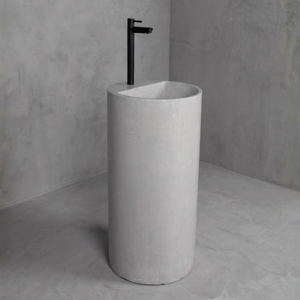 White archive basin
