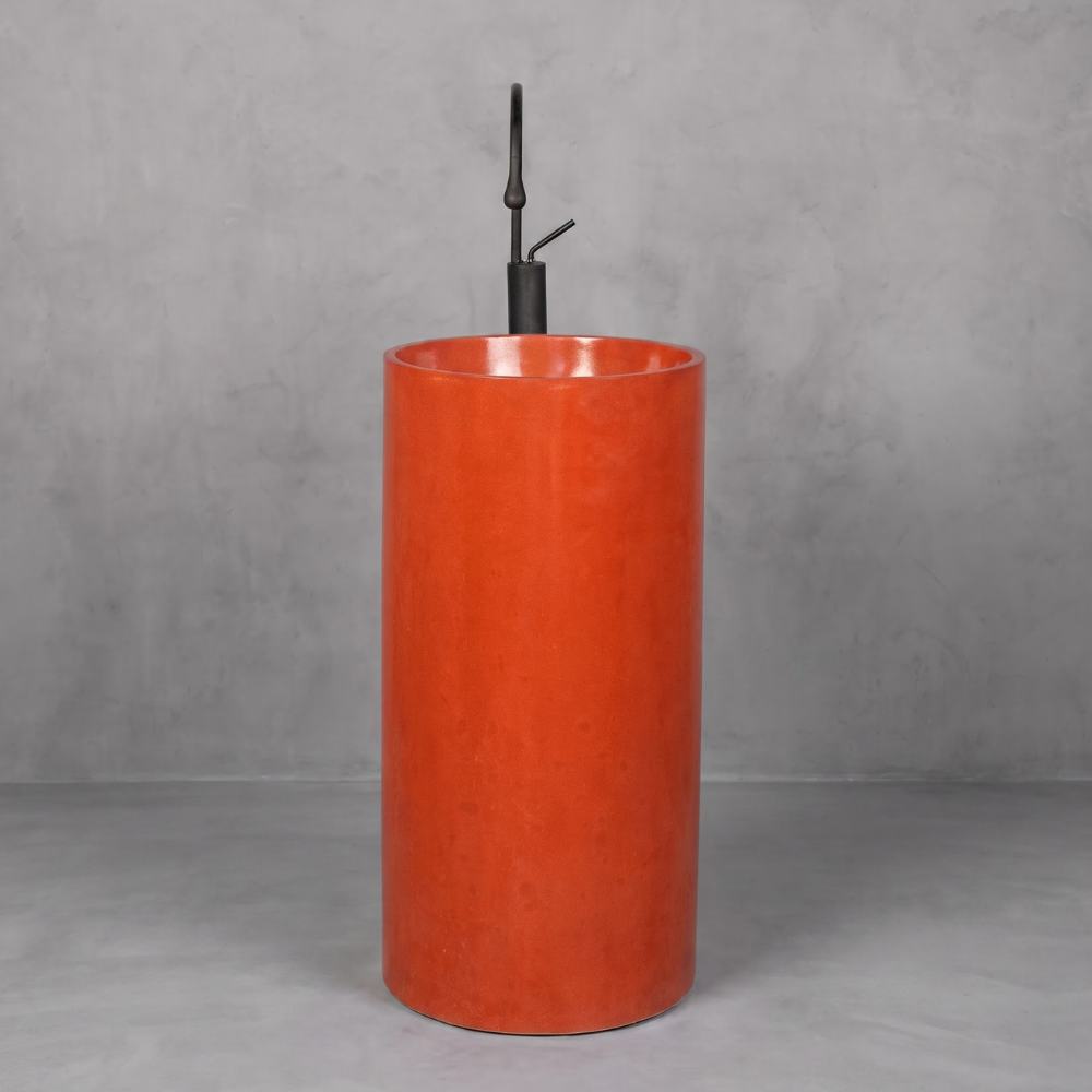 Terracotta archive basin